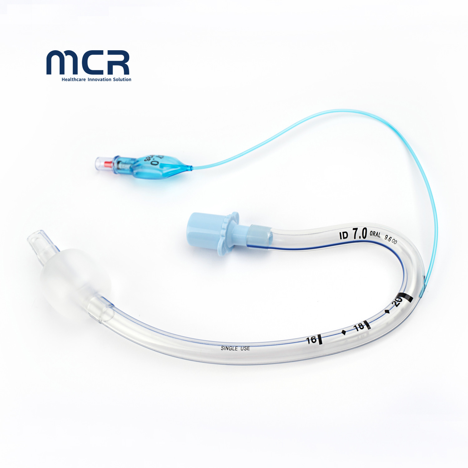 Kink Resistant Performed Oral/Nasal Endotracheal Tube With Suction Port
