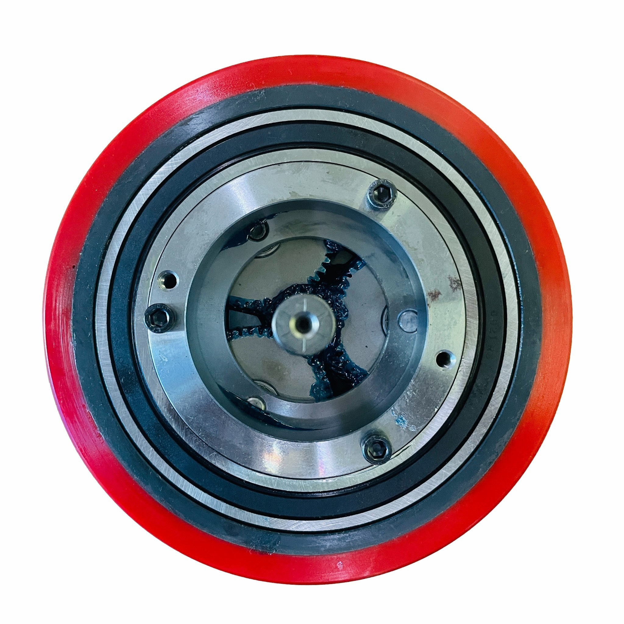 Polyurethane Tread AGV Spare Parts Planetary Reducer AGV Drive Wheels