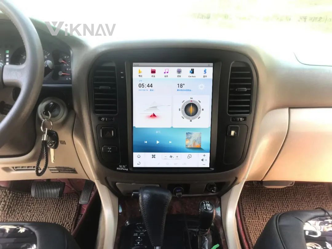 12.1 Inch Screen Car radio For 1999-2002 Toyota cruiser Navigation GPS Multimedia DVD Player Android Wireless Carplay 4G