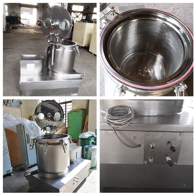 BB Series Low Temperature Hemp Oil Centrifuge Machine Stainless Steel Centrifuge
