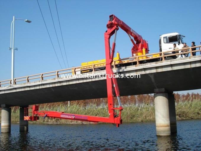 6x4 16M Dongfeng Bucket Bridge Inspection Equipment For Bridge Detection , DFL1250A9