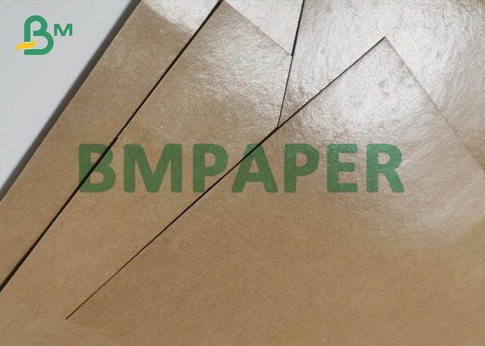 200g PE Coated Brown Oil Proof Food Grade Packing Kraft  Paper In Roll (2)
