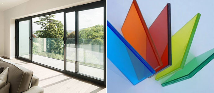 PVB Laminated Safety Glass 0.76mm Clear Milky White Double Glazing Tempered