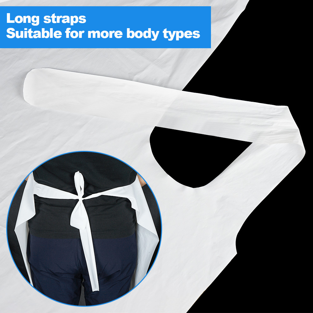 Disposabl Waterproof Isolation Gown , CPE Isolation Gowns