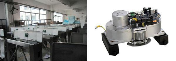 Low Noise Pedestrian Access Control Tripod Turnstile Gate AC 110V / 220V 0