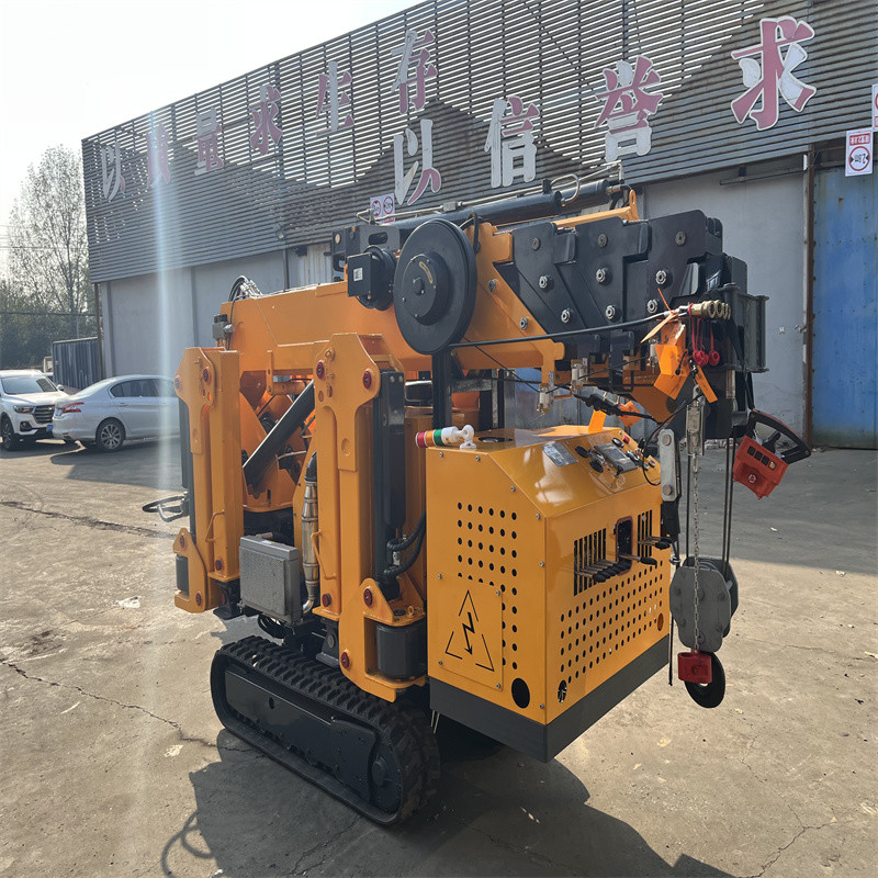 Steel Spider Crane with 2500kg Load Capacity for Safe Operation
