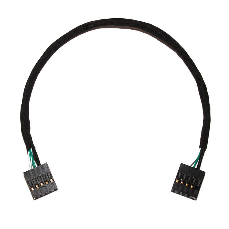 Custom 10POS MOLEX 22552101 Wire Harness Usb Pcb Cable Lvds Display Connector