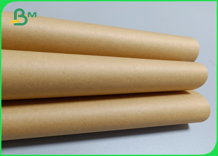 Unbleached Kraft Pulp Brown Kraft Wrapping Paper For Food Packing Bags