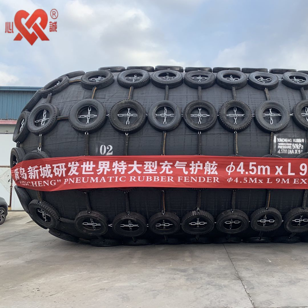 High Pressure Black Inflatable Marine Bumpers Easy Installation