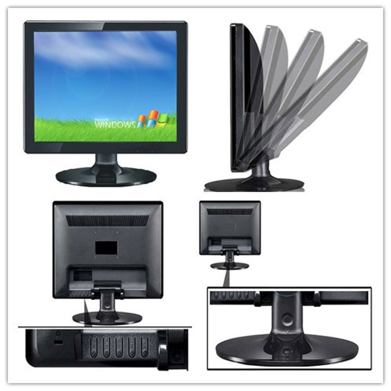 Rohs 1280x1024 17 Inch LED Monitor Led Pc Monitor For Desktop