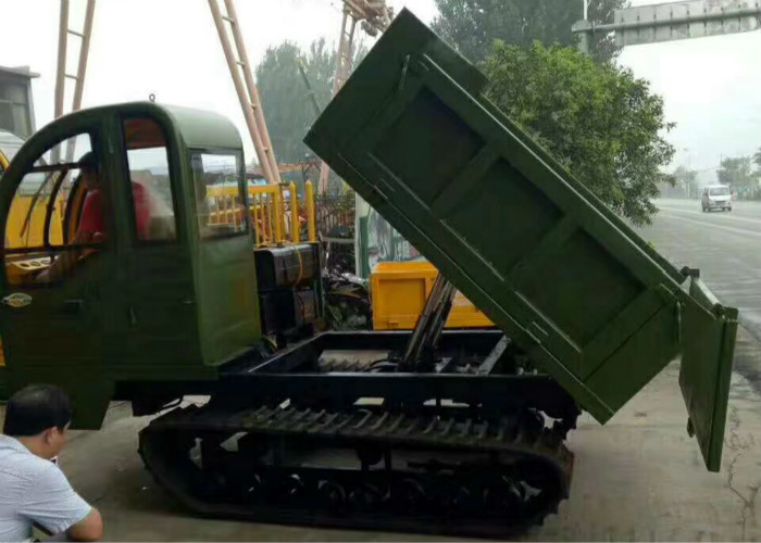 Rubber Track Carriers / Self Loading Mini Dumper WEA-3T For Agriculture