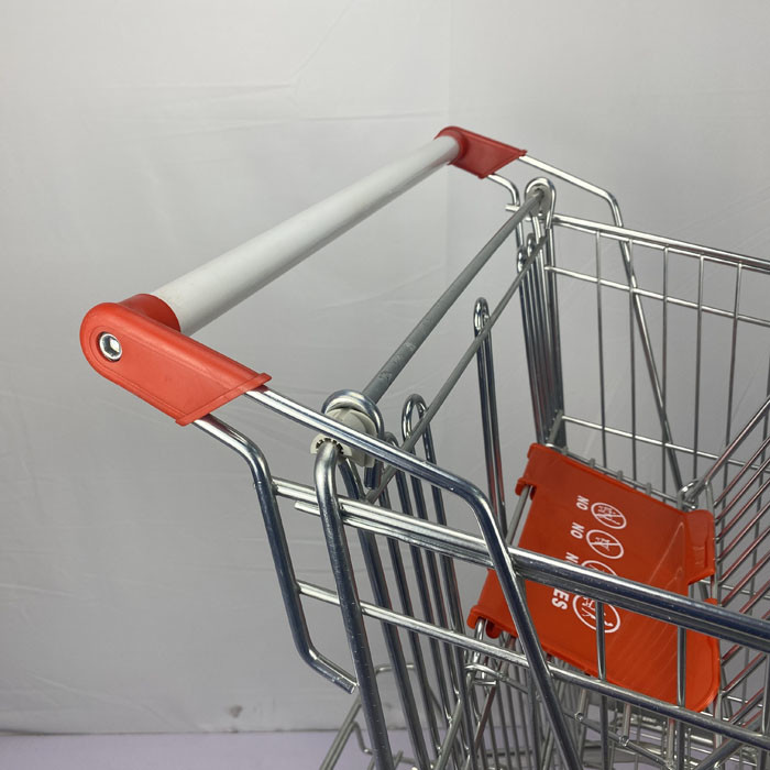 210 Liter German Large Shopping Trolley One Stop Shopping Cart With Foldable Beer Rack
