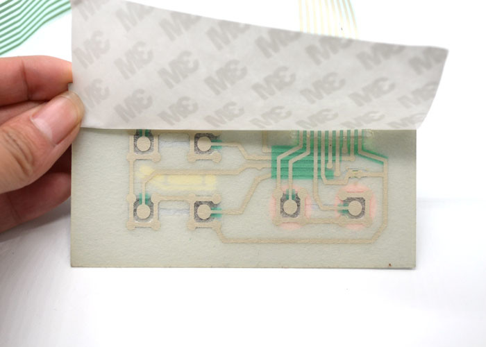 Dustproof Embossed Metal Dome Tactile Membrane Keyboard For Medical Instruments