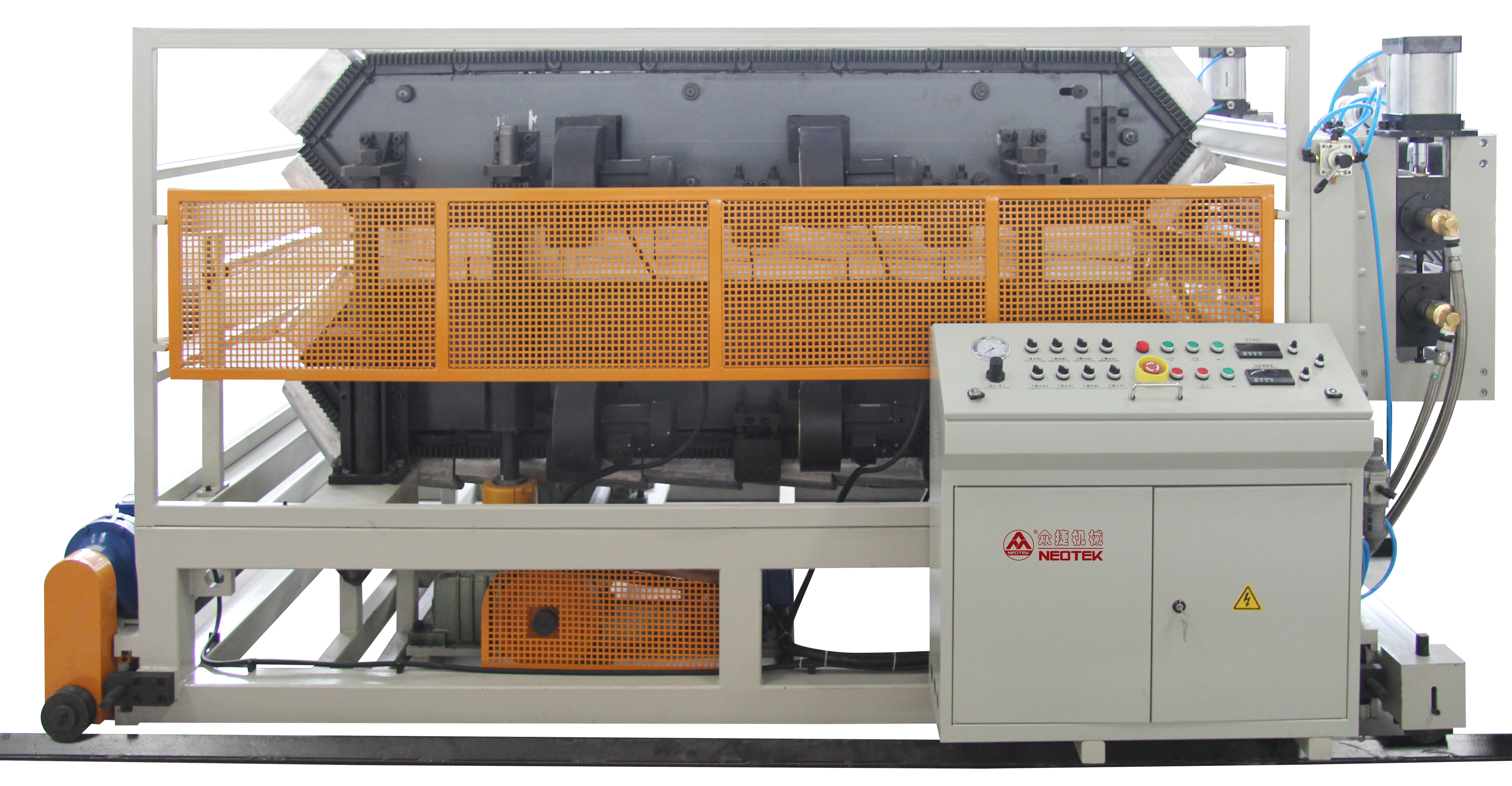 188 1 Screw L/D Ratio Automatic PVC Glaze Tile Extrusion Line for Precise Production