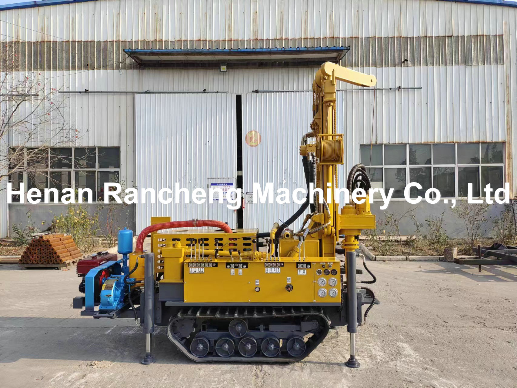 Top-Selling 150m Deep Mini Portable Crawler Water Well Drilling Rig Machine With Good Price