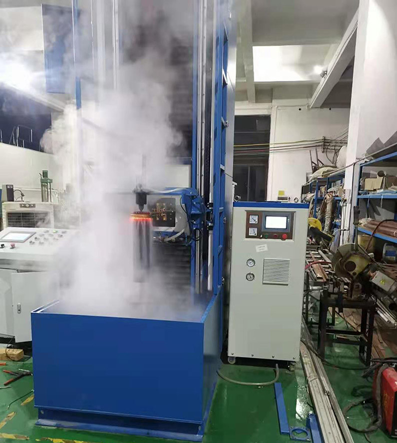 Shaft Roll 2.2M Induction Hardening Machine 300KW Digital Induction Heating Machine