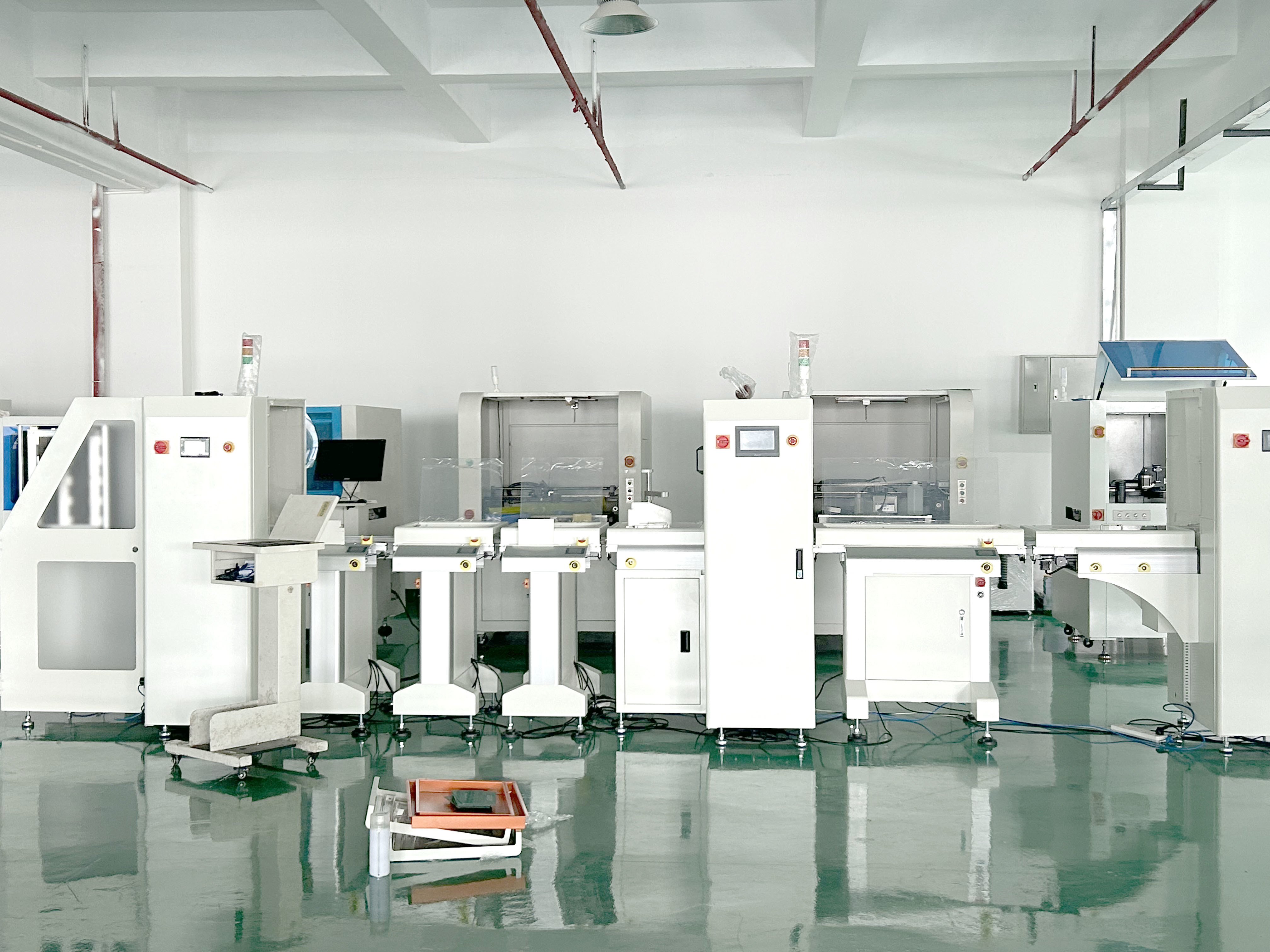 High End SMT PCB Conveyor 600w 12mm Antistatic Belt