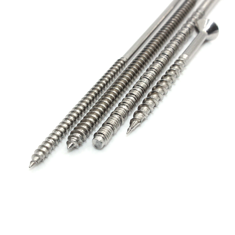 ISO9001 2015 Certified SS304 Stainless Steel Self Tapping Screws for Metric Measurement