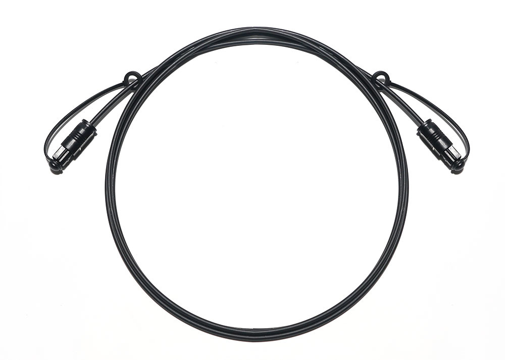 Factory Outlet Toslink Optic Audio Cable PMMA Black PVC With Dust Cap extra thin for Soundbar