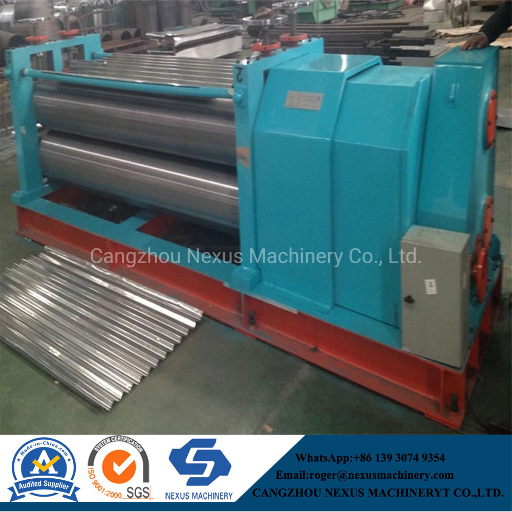 Drum Barrel Corrugated Machine for 0.12mm Thick Roof Sheet Steel Corruagator Making Machinery