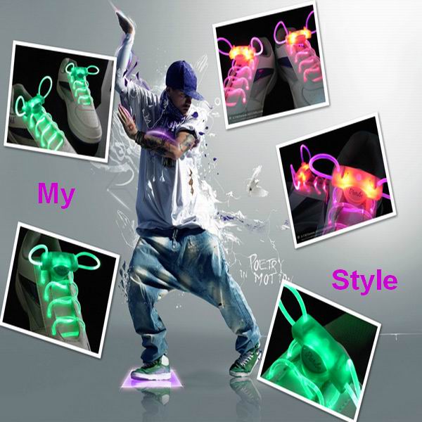 hot selling cute lighting el wire shoelace