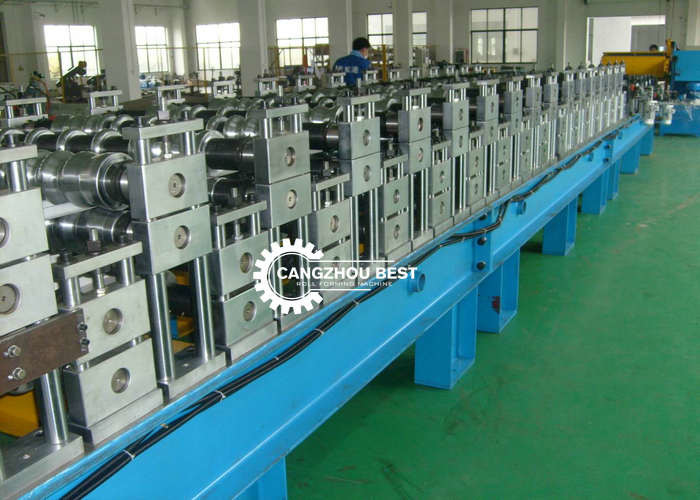 Low Noise Galvanized Steel Zinc Roofing Sheet Roll Forming Machine For Wall Cladding