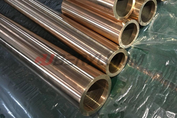 Becu C17500 Beryllium Bronze Alloy Tubes ASTM B937 For Springs Connectors
