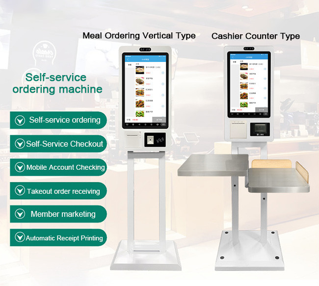 Self-Service Digital Ordering Station for Retail and Hospitality