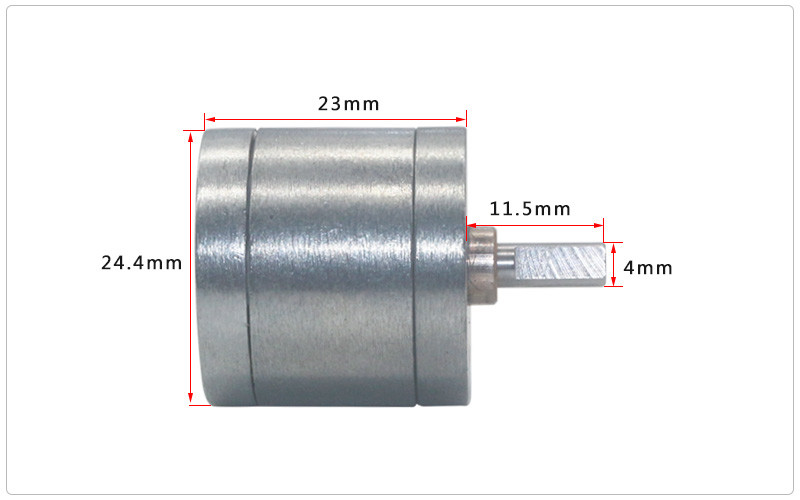 Rosh 385 395 small planetary gear motor 25mm micro planetary gearbox