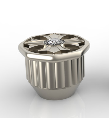 Special Design Customized Zamak Perfume Caps Zinc Environmental Perfume Cap