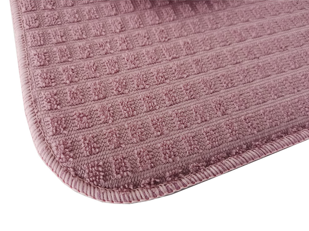 200gsm All Polyester Microfiber Dish Drying Mat Kitchen Usage