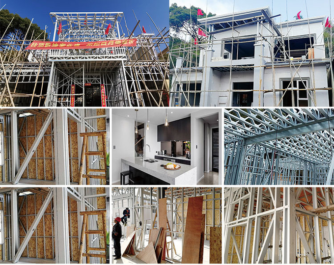 Australian Light Steel Prefab House Framing Design Antiearthquake