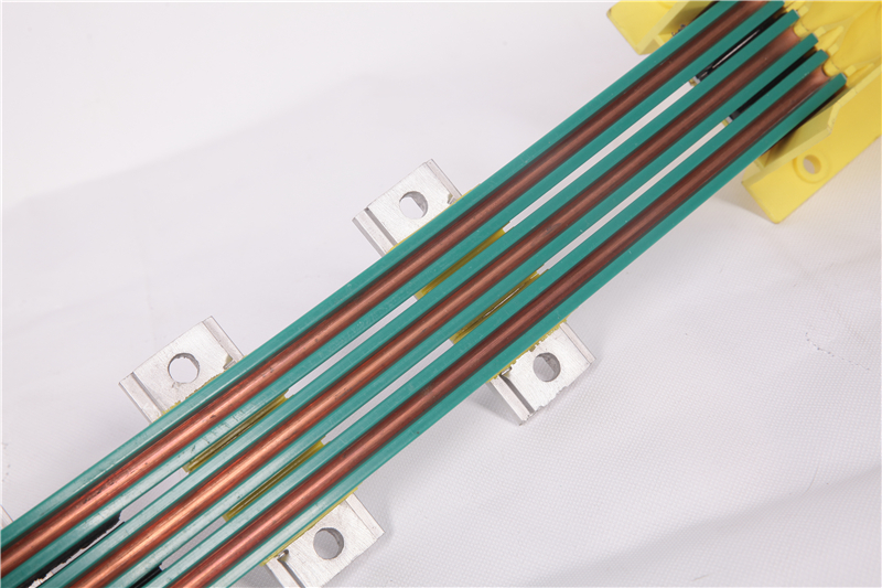 Bridge Conductor Bar For Crane 3 Phase Power Rail PVC Insulated