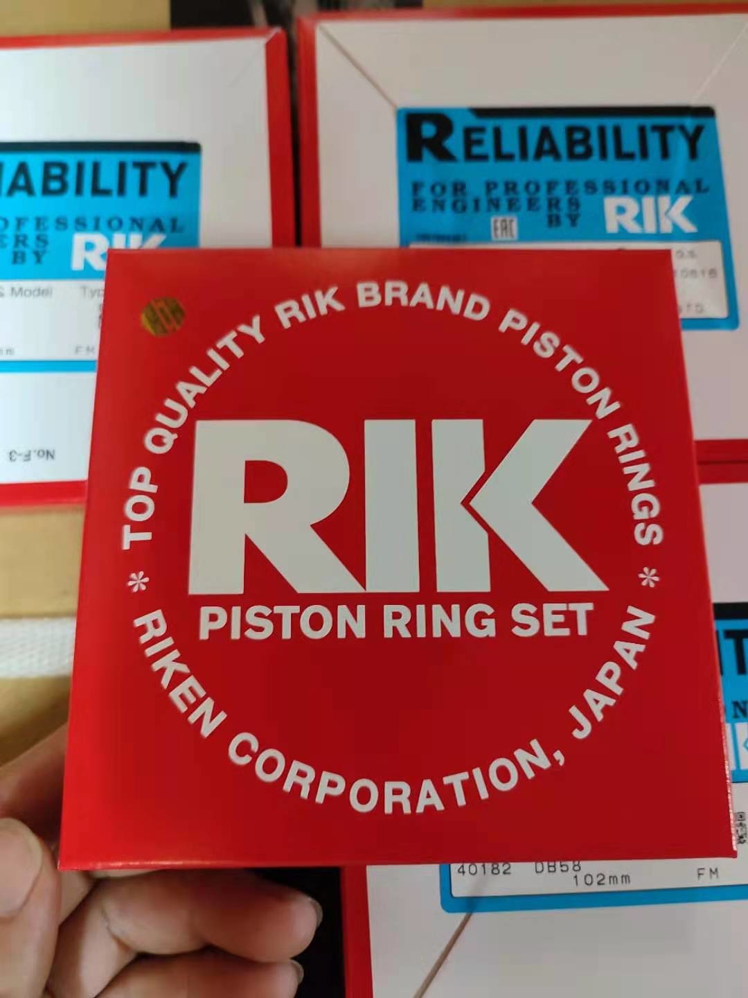 Daewoo De12 RIK Piston Rings Rik Japan 40200 For Daewoo Excavator