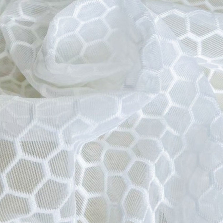 100 Percent 200gsm Polyester Mesh Fabric Airmesh Breathable Cloth Mesh Fabric