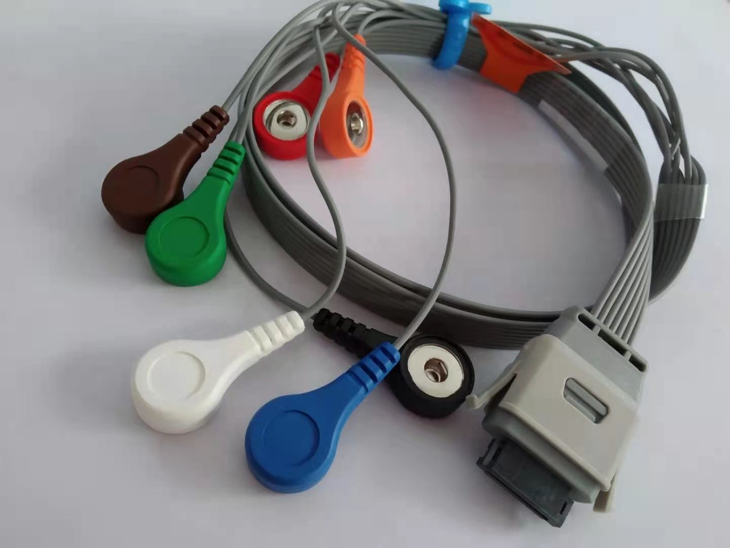 Biomedical BI9800 Holter ECG Cable 7 Leads TPU AHA