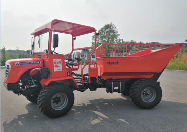 Four Wheel Drive Mini Articulated Dump Truck For Agriculture In Oil Palm