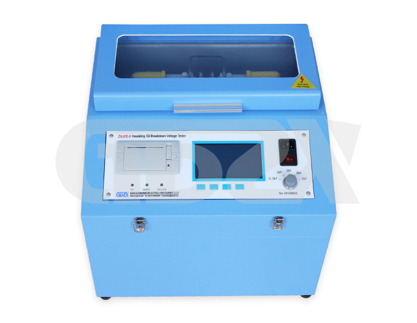 Anti Jamming Full Digitalization Insulation Oil Breakdown Voltage Tester