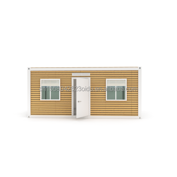 Hotel Accommodation Aluminum Alloy Windows Modern Modular Steel Structure Imitation Wooden Luxury Single Person Apartment