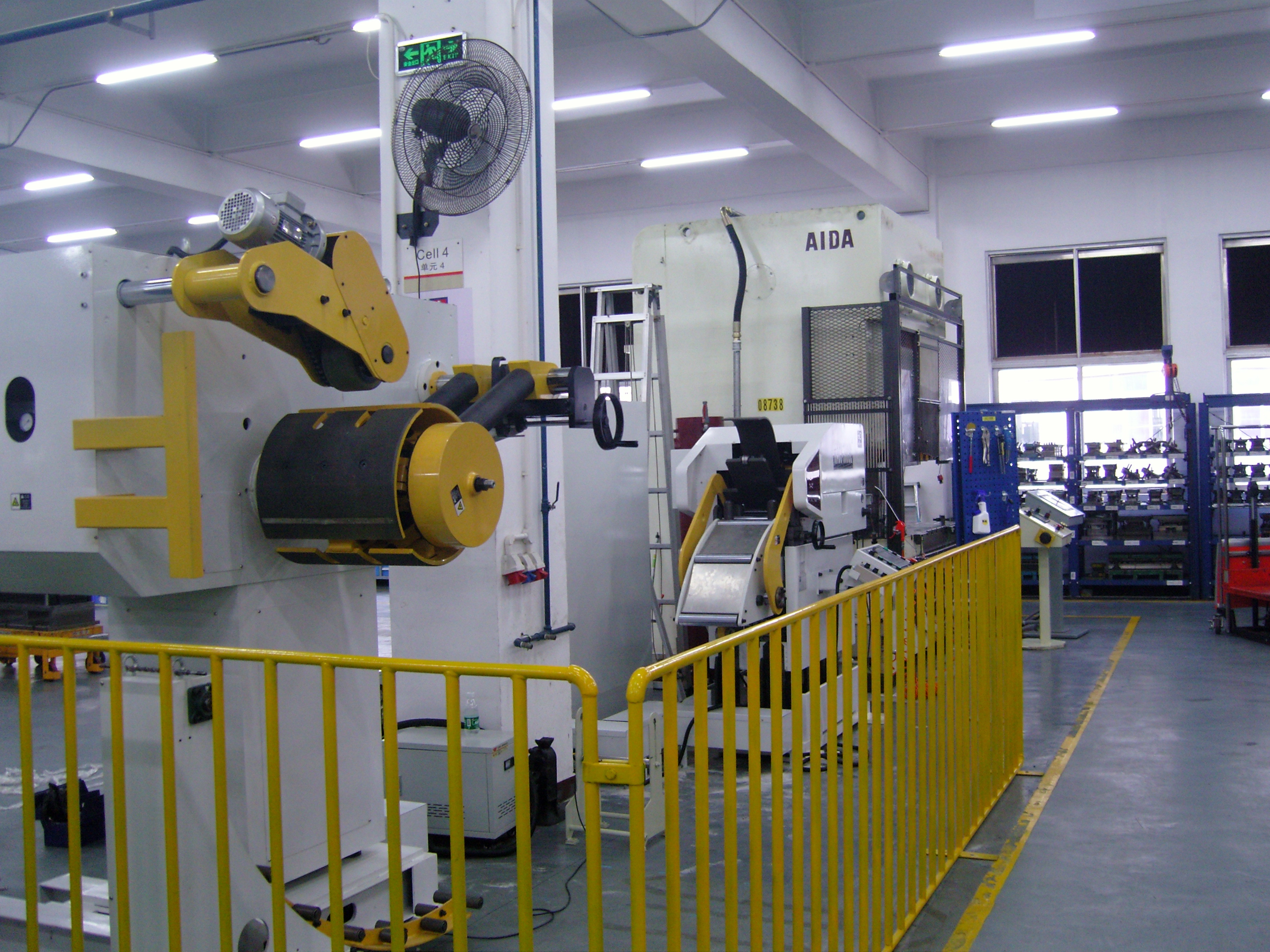 Fully Automatic Galvanized Sheet Metal 3 in 1 Straightening Flattening Roll Feeder Machine