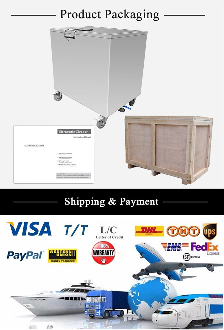 Grease Duct Cleaning 484L Heated Soak Tank SUS304 Material