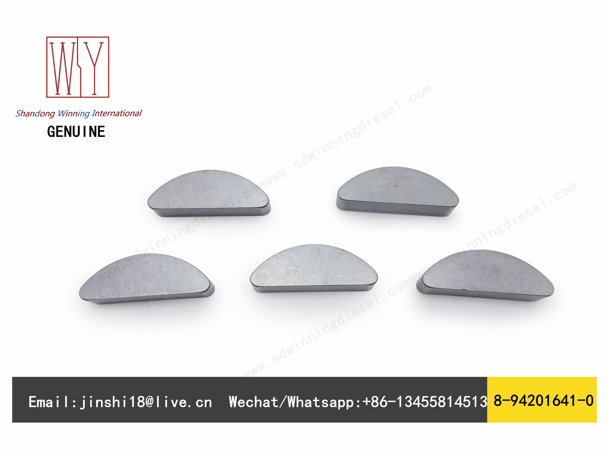 Isuzu Original and New Woodruff Key 8-94201641-0 8942016410 8 94201641 0