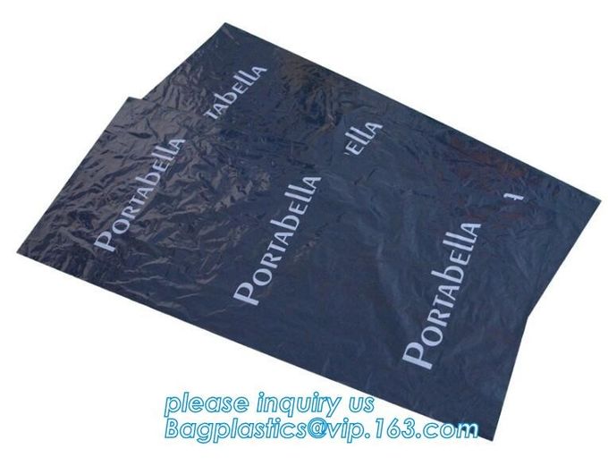 biodegradable Customized Laundry Drawstring Poly Bag Plastic Laundry Bag For Hotel With Own Logo,Poly Plastic Drawstring
