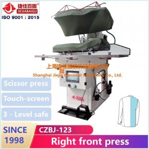 China Auto PLC Commercial Laundry Press Machine For Laundry Ironing 380V 50hz on sale