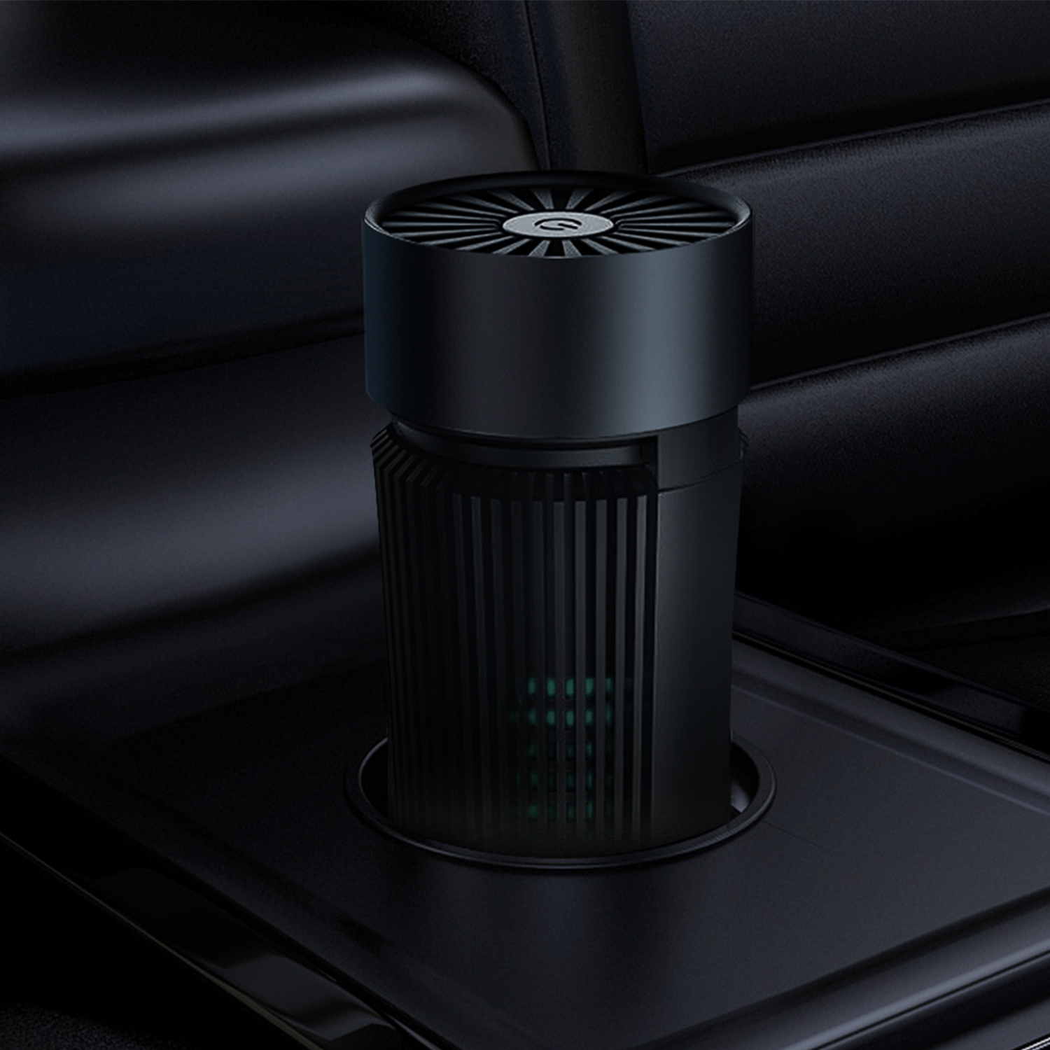 Mini Portable Car Ionizer Air Purifier Hepa Filter Aluminum Alloy Shell