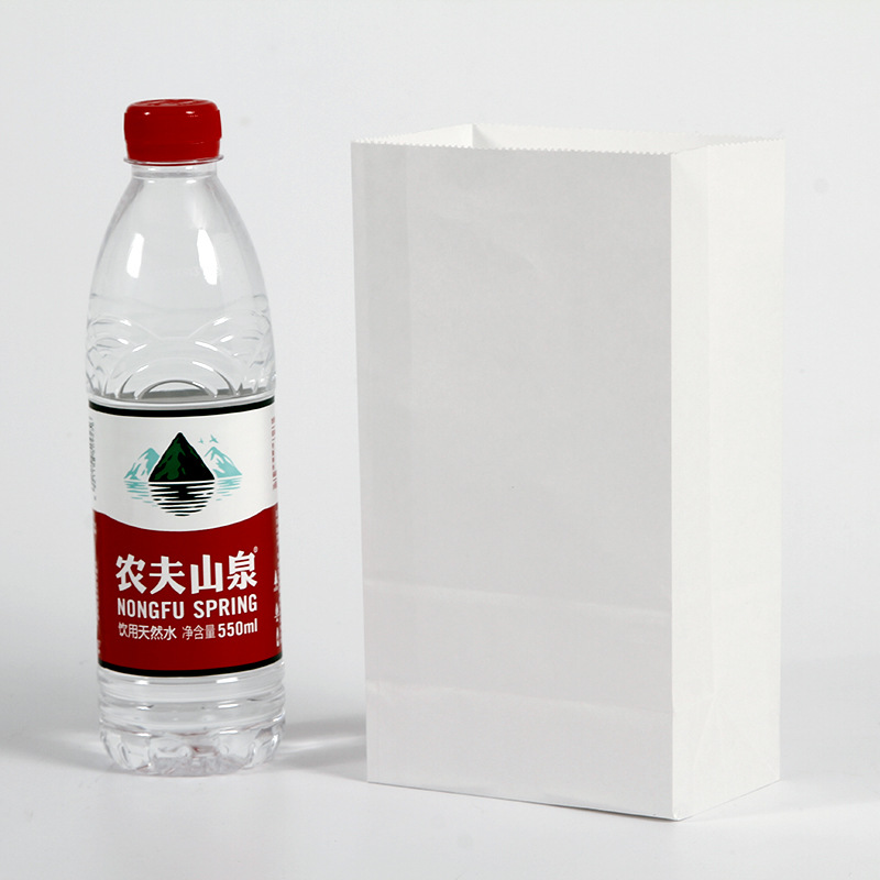Grease Proof Brown Kraft Paper Food Packaging Bags Bread Pastry Bulk Paper Sacks