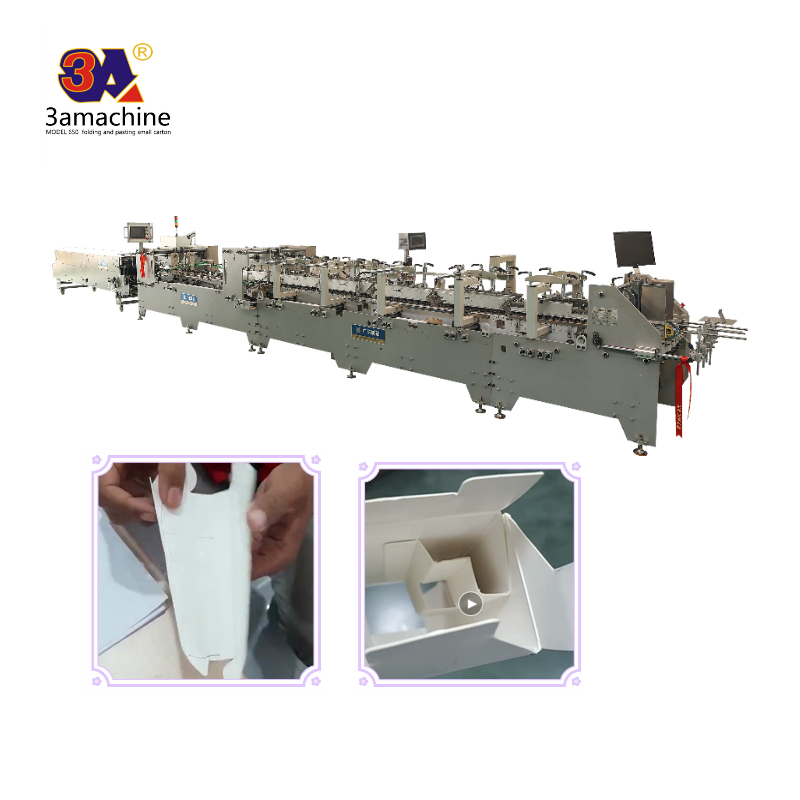 MAXIMUM PAPER WIDTH 1 1300mm Production of Single-Sided Boxes Gluing Machine