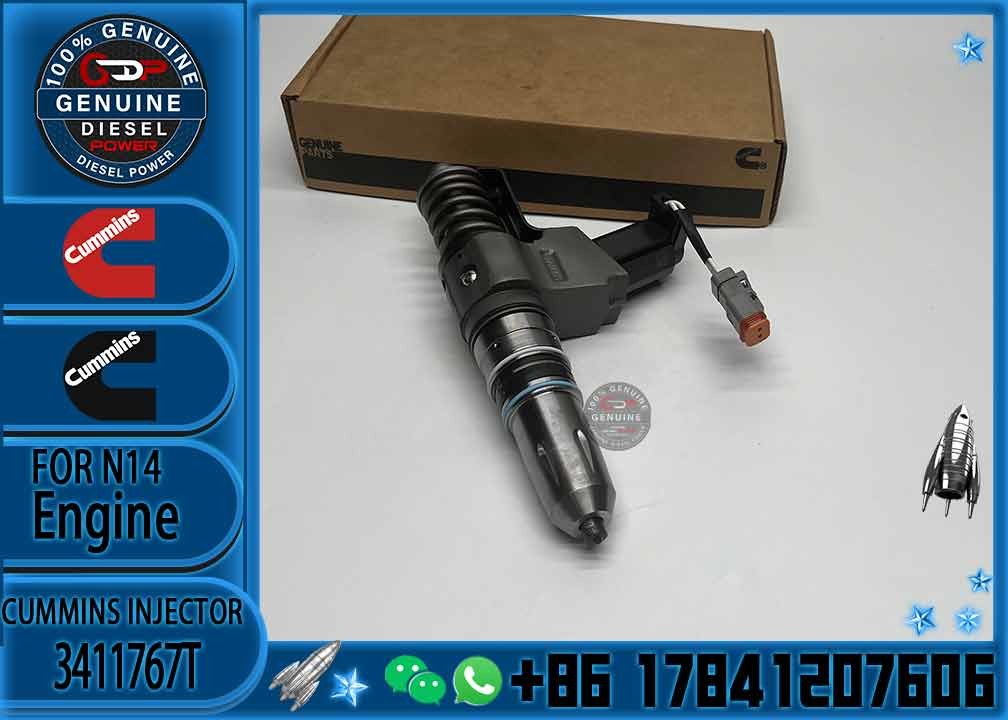 Remanufactured new diesel fuel injector 3411766F 3411767T 3411766 4307776