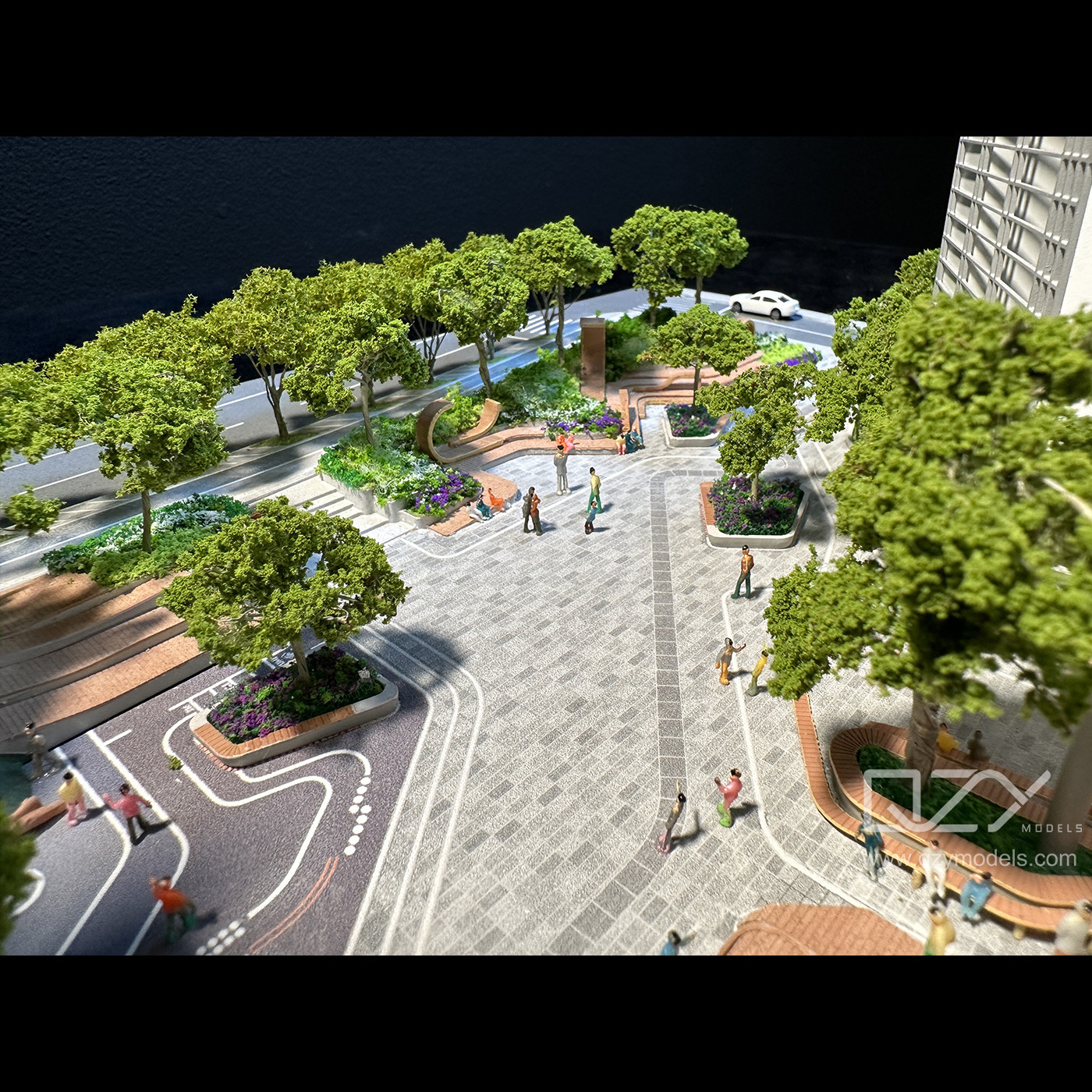 UPDIS -1/150 Shenzhen Women And Children Friendly Neighborhood Landscape Model