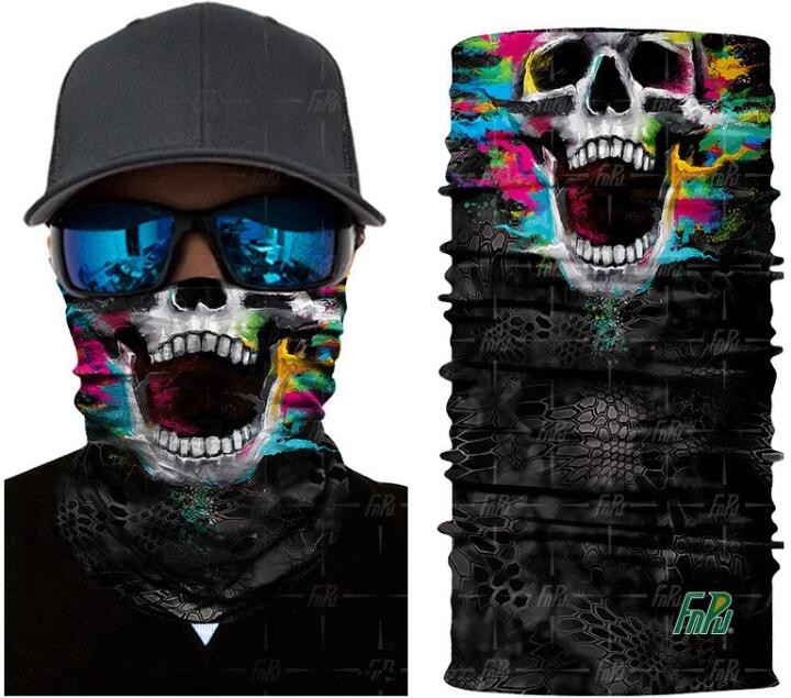 multi choice women head scarf printed colorful face mask custom logo/size bandana,Sport Strapping Seamless Custom Gaiter Whi